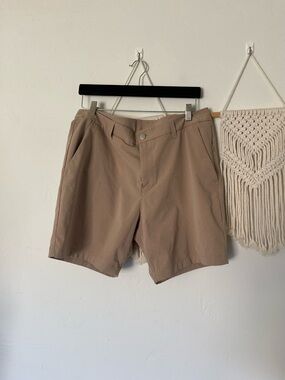 Lululemon Commission Tan Shorts